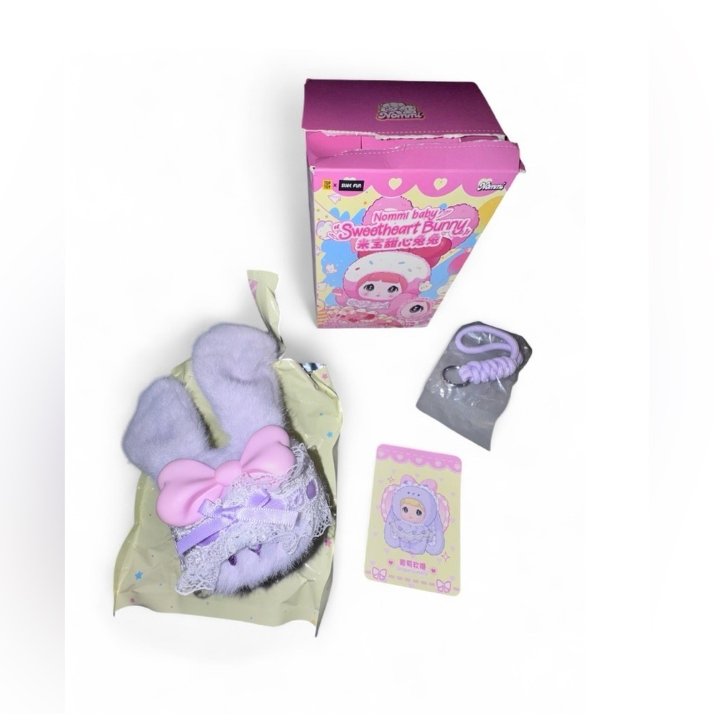 Nommi Baby Sweetheart Bunny – Grape Gummy (Opened, Unused) 🍇🐰 - Picture 3 of 6